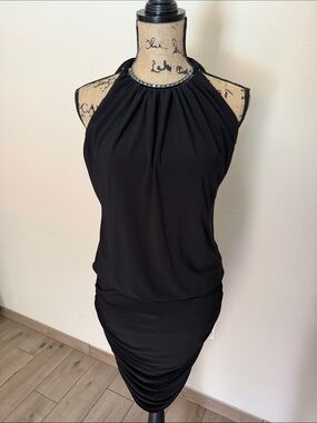 CACHE Black Dress - Classic Evening Style